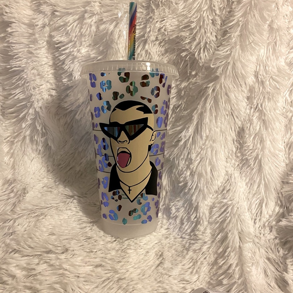 Bad bunny Starbucks Cup